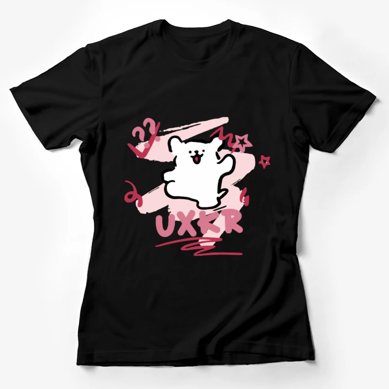 Niedlicher Bär mit Sternen Damen T-Shirt
