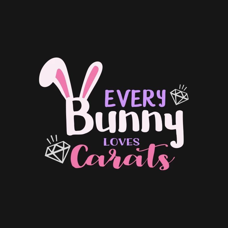 Chaque Lapin Aime les Carats Femme T-Shirt