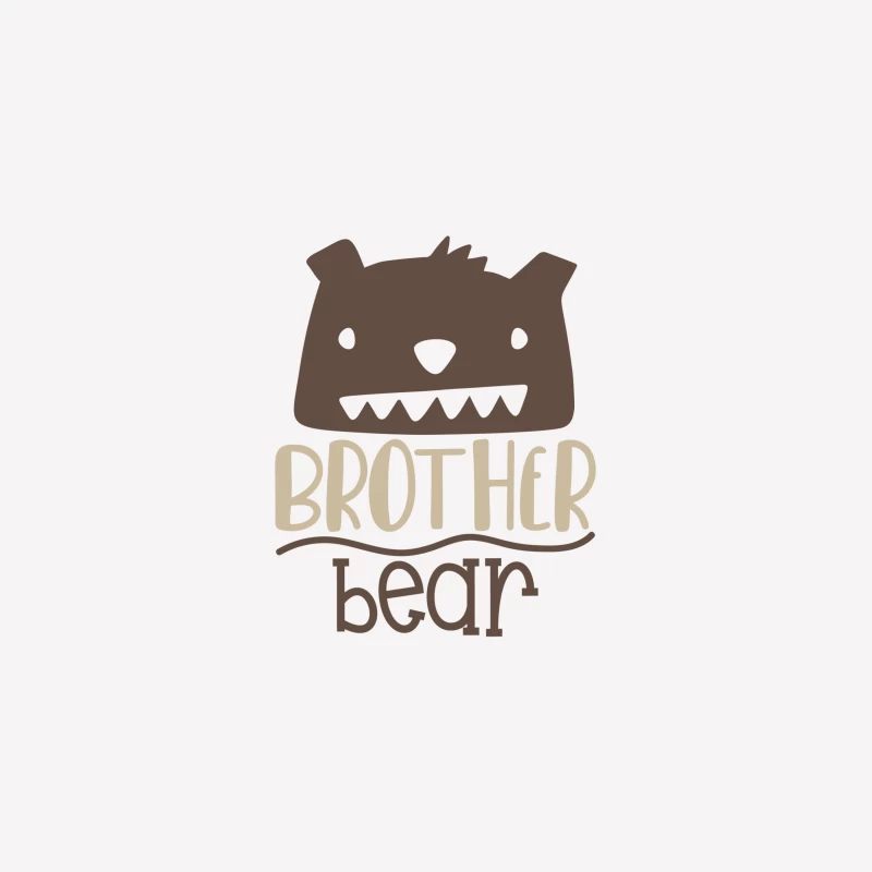 Illustration de Frère Ours Amusant Femme T-Shirt