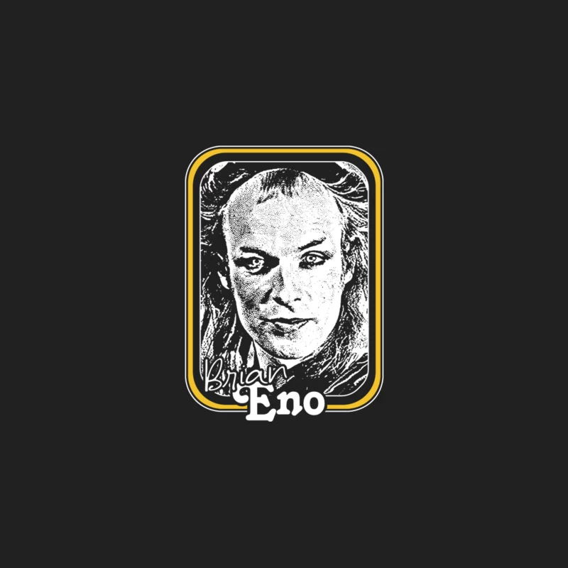 Brian Eno  Retro Fan Art Design Bucket Hat