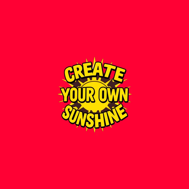 Create Your Own Sunshine Inspirational Quote iPhone Case