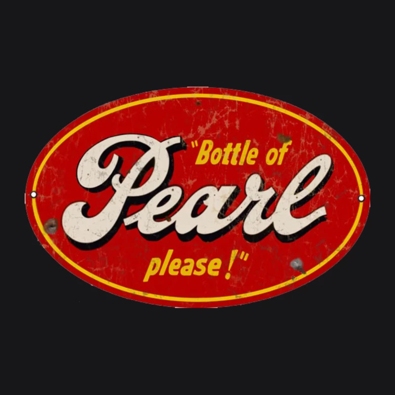 Pearl Beer Retro Male Pullover Hoodie
