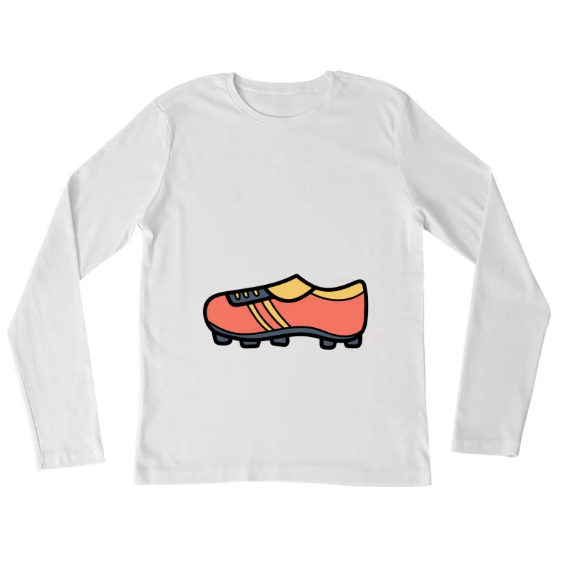 Chaussure de football iconique Femme Manches Longues T-Shirt