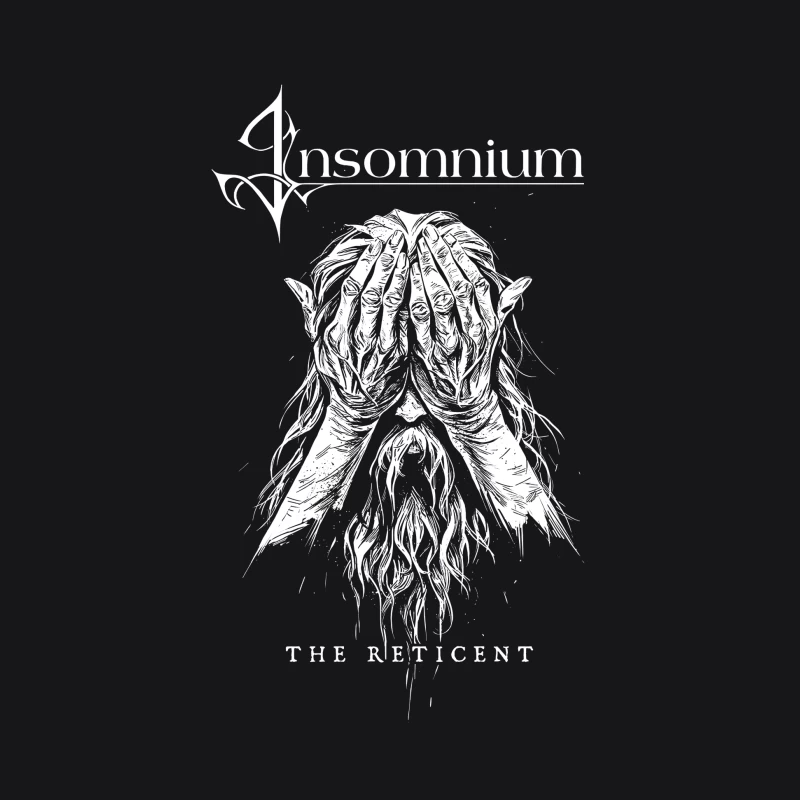 Insomnium The Reticent Male Pullover Hoodie