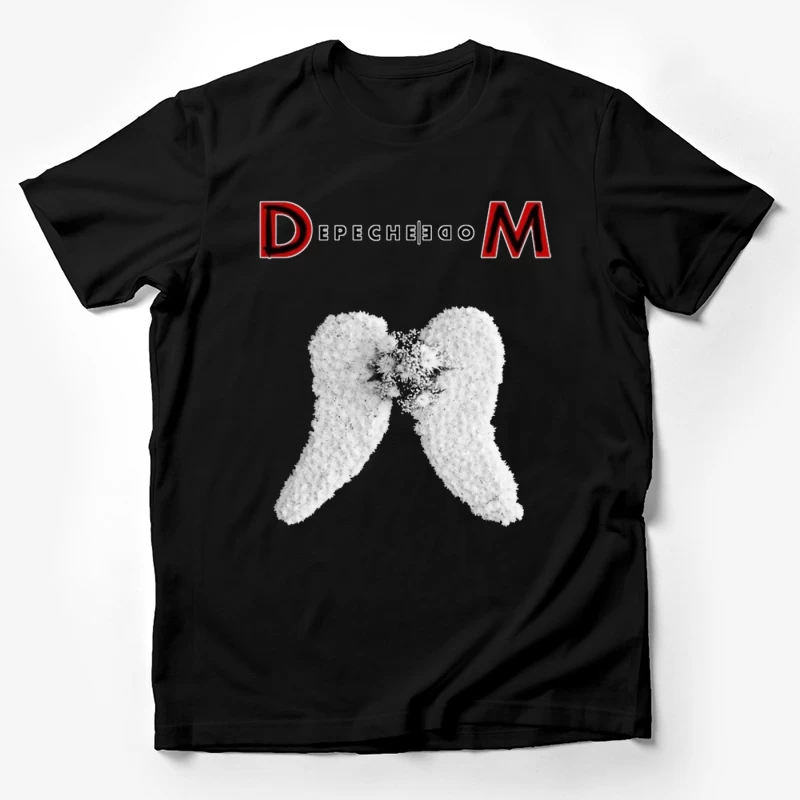 Depeche Mode Angel Wings Logo Design Male T-Shirt