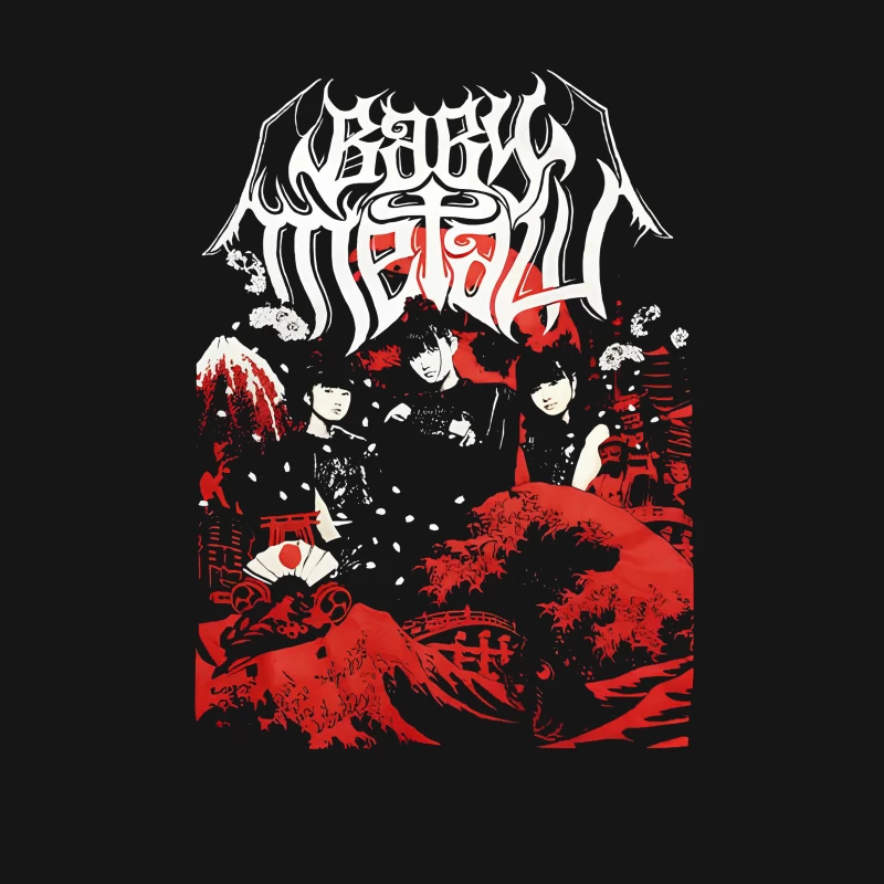 Babymetal Kawaii Female T-Shirt