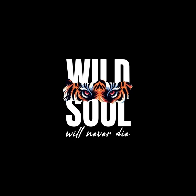 Wild Soul Inspiration with Tiger Art Desk Mat