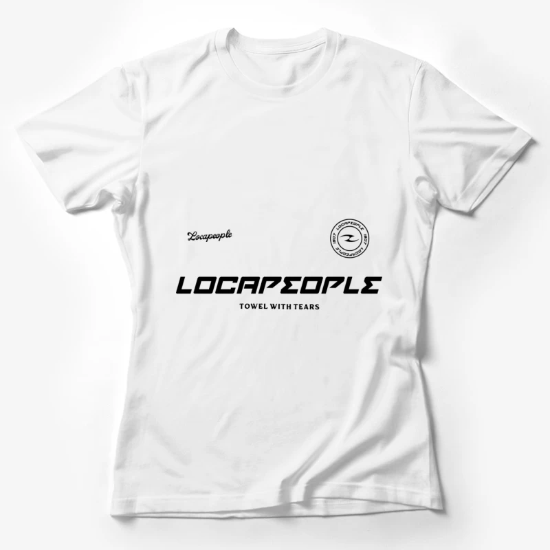 Logo-Design mit Aufschrift Damen T-Shirt