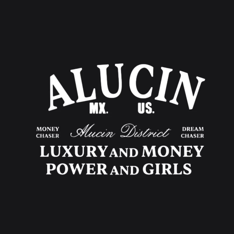 Alucin Design: Luxus und Macht Herren Pullover Hoodie