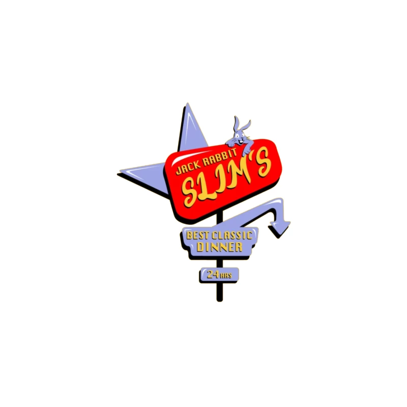 Jack Rabbit Slims Diner 1 Mouse Pad
