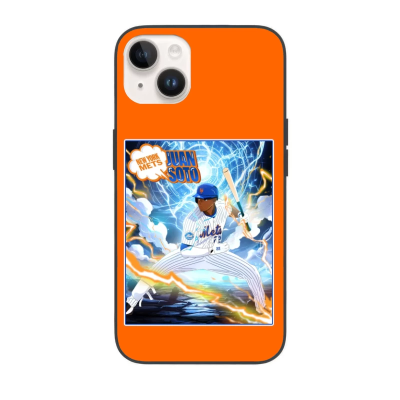 New York Mets - Anime Style - JUAN SOTO iPhone Case