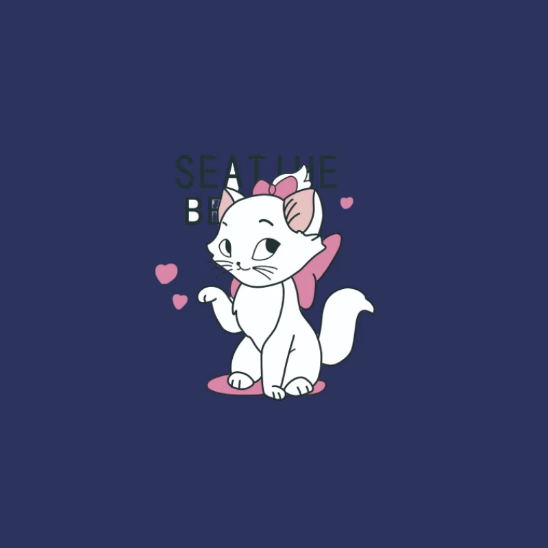Chaton mignon avec nœud Homme T-Shirt
