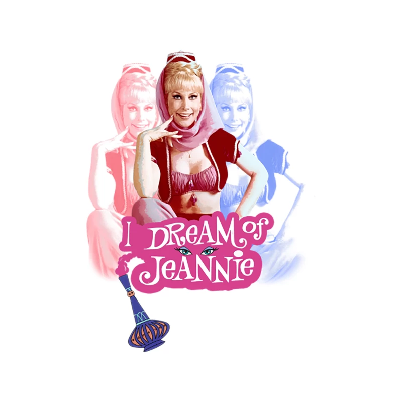 Jeannie from I Dream of Jeannie Tapestry