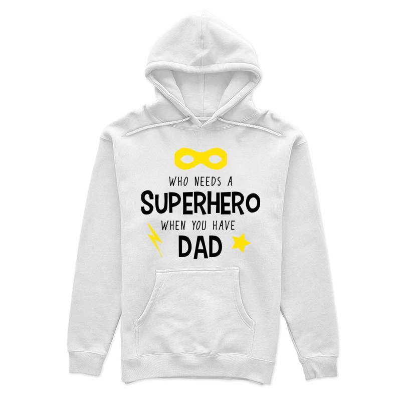 Papas Superhéros Femme Sweat à capuche