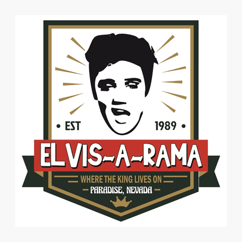 Elvis A Rama Pin