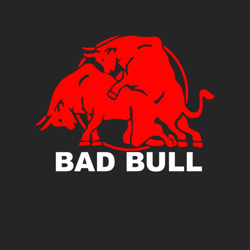 Bad Bull (2) Male Pullover Sweatshirt