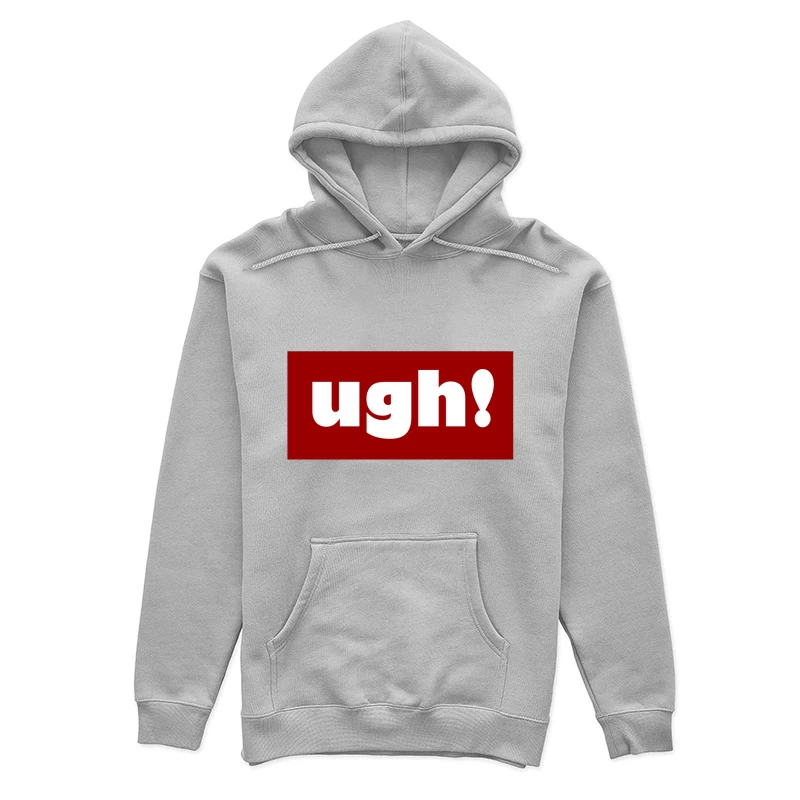 Expression of Frustration Female Pullover Hoodie