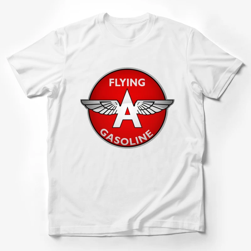 Vintage Flying A Gasoline Aviation Logo Male T-Shirt