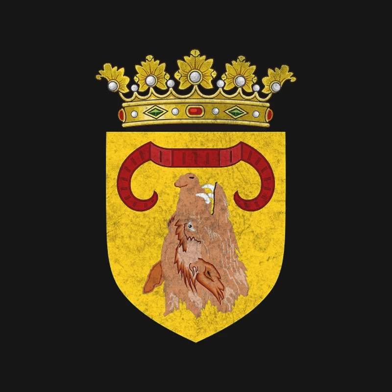 Abruzzo Citra  Kingdom of Napoli Faded Style Design Mouse Pad