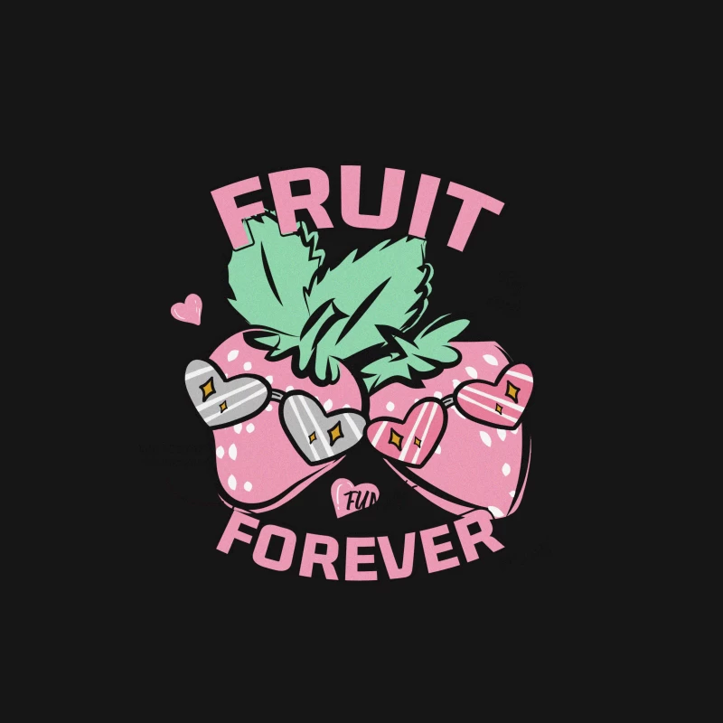 Fruchtige Erdbeerfreunde Herren T-Shirt
