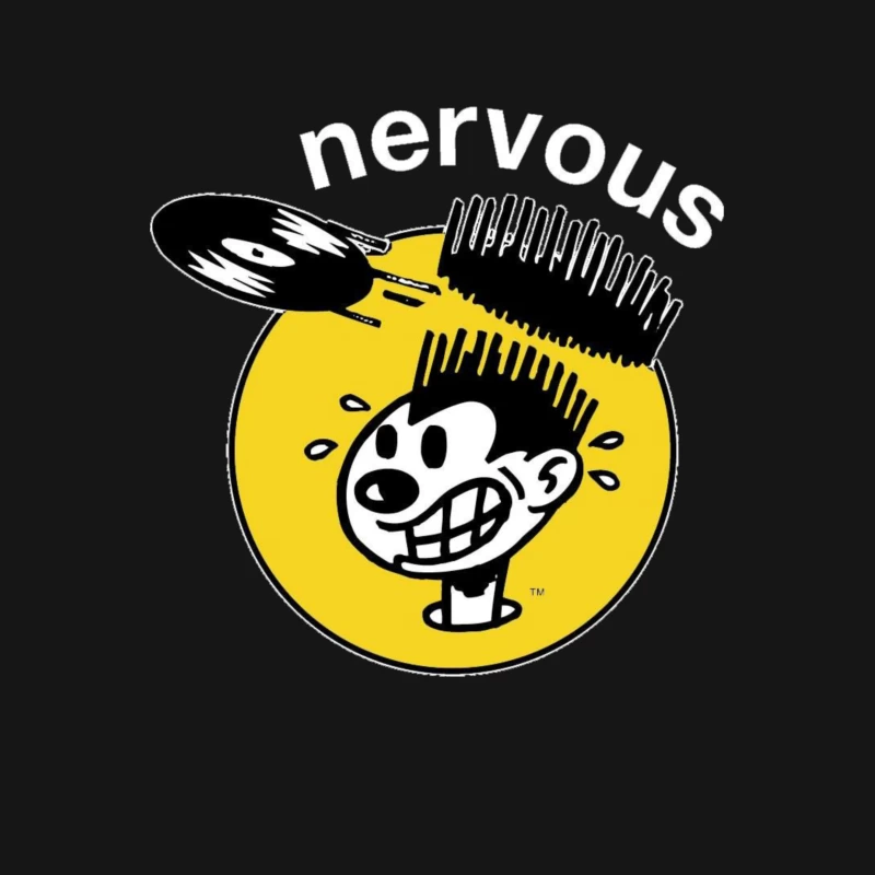 THE NERVOUS RECORDS Male T-Shirt