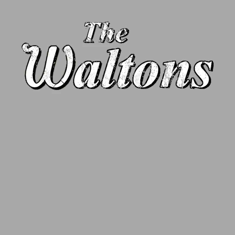 The Waltons, distressed Female Pullover Hoodie