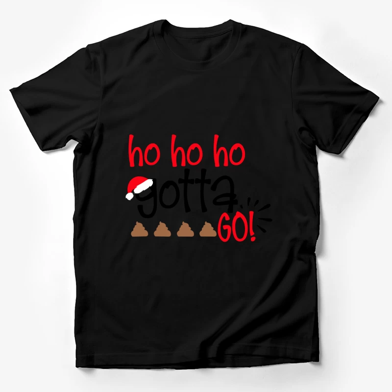 Blague de Noël amusante sur un besoin pressant Homme T-Shirt