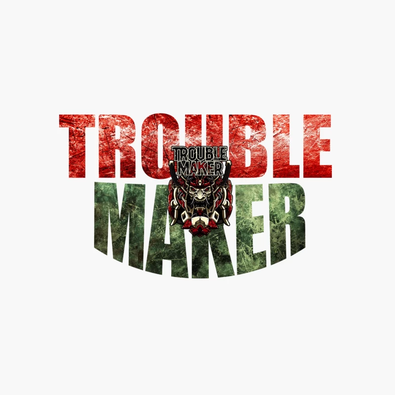 Troublemaker Logo Cotton Tote Bag