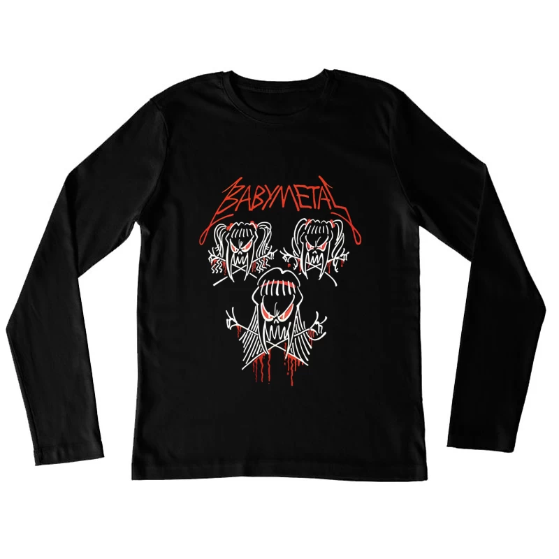 Babymetal Band Female Long Sleeve T-Shirt