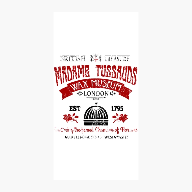 Madame Tussaud_s, distressed iPhone Case