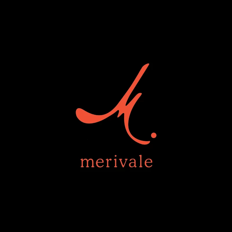 Merivale Hospitality Group Minimalist Red Logo Design iPhone Case