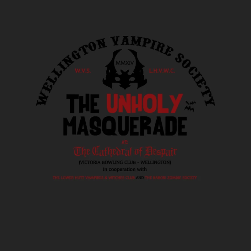 The Wellington Vampire Society Male Pullover Sweatshirt