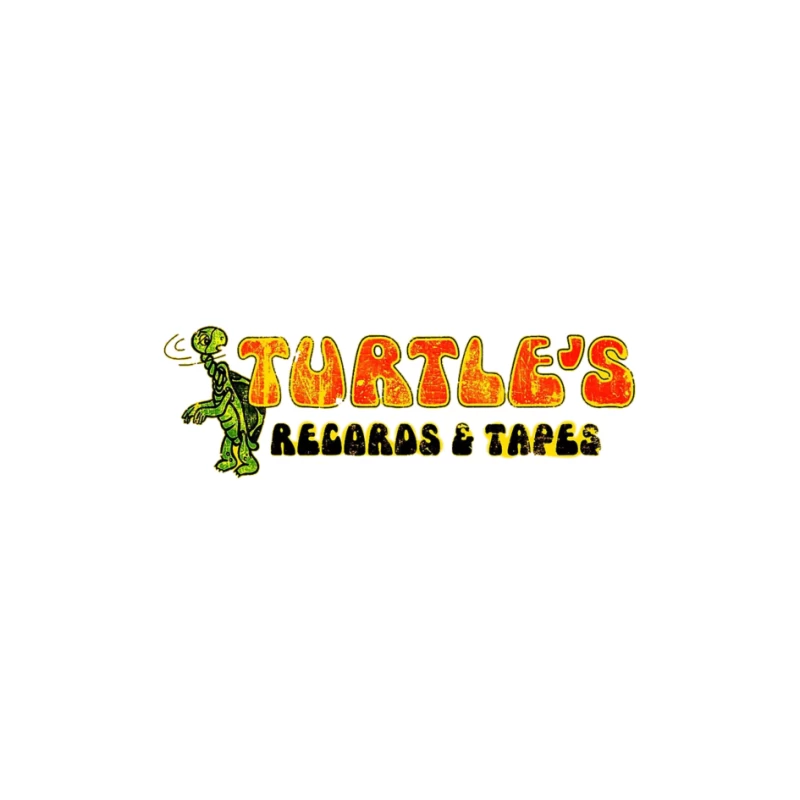 Turtle's Records & Tapes Pin