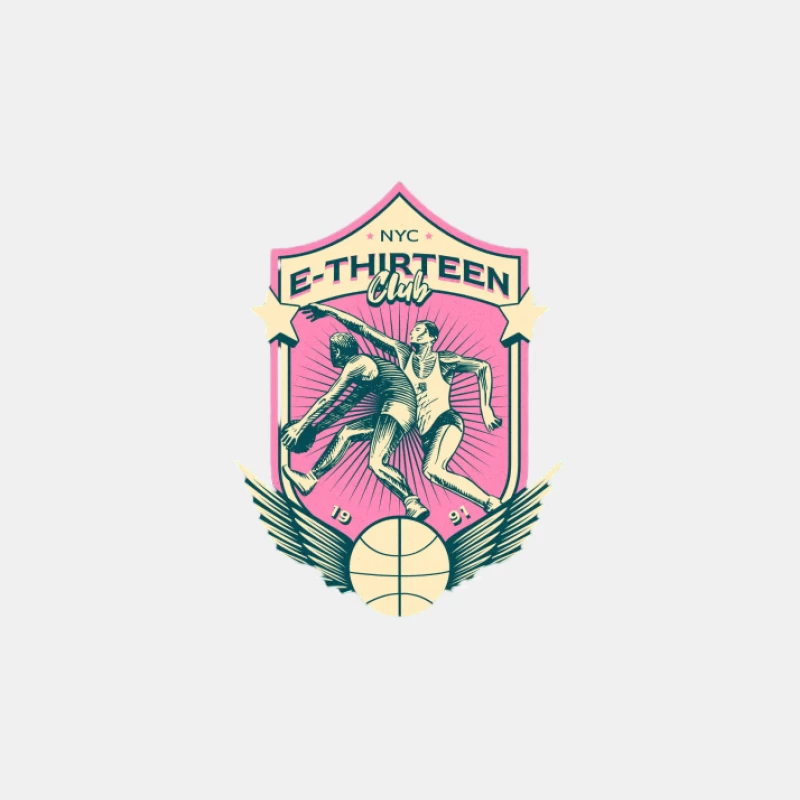 Emblème du club de basket E-Thirteen Homme Débardeur