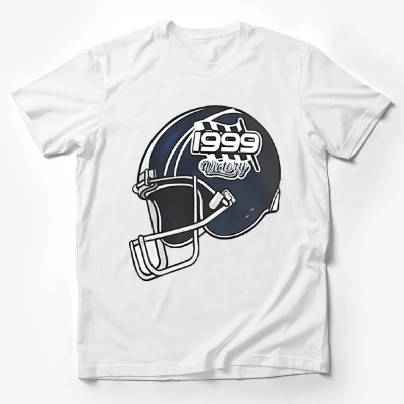 Amerikanischer Fußballhelm 1999 Sieg Herren T-Shirt