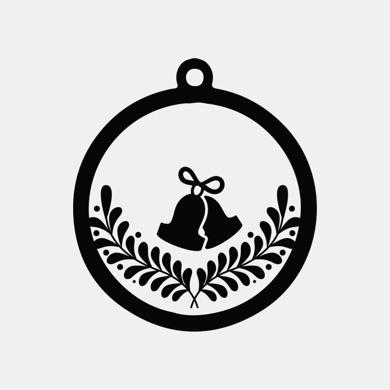 Ornement de Noël avec cloches Homme Débardeur