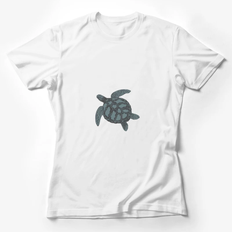 Illustration de Tortue Marine Femme T-Shirt