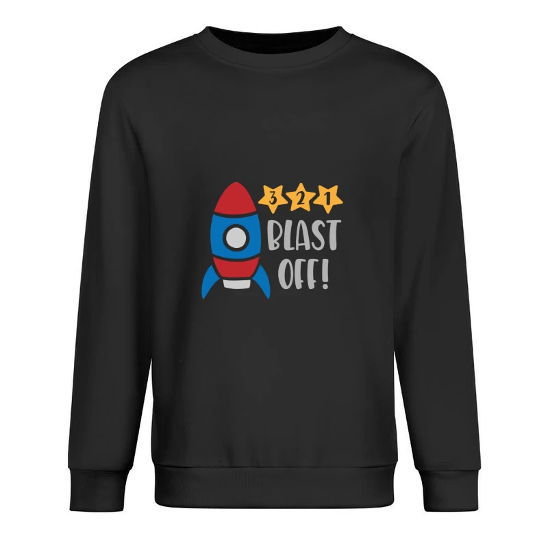 Compte à rebours de fusée ludique Homme Sweat-shirt à enfiler