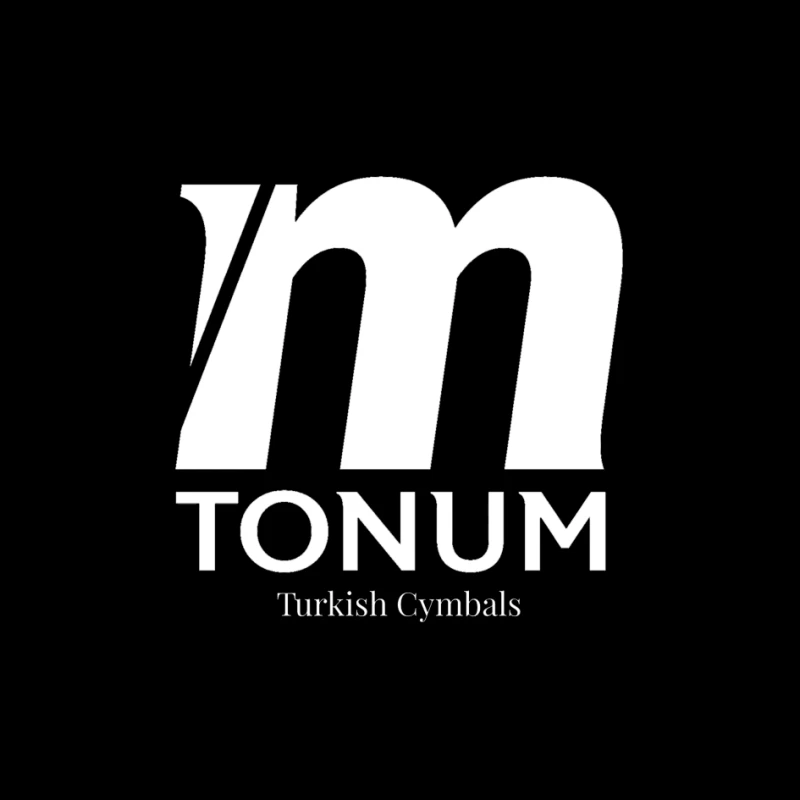 Tonum Turkish Cymbals Brand Logo in White Pin