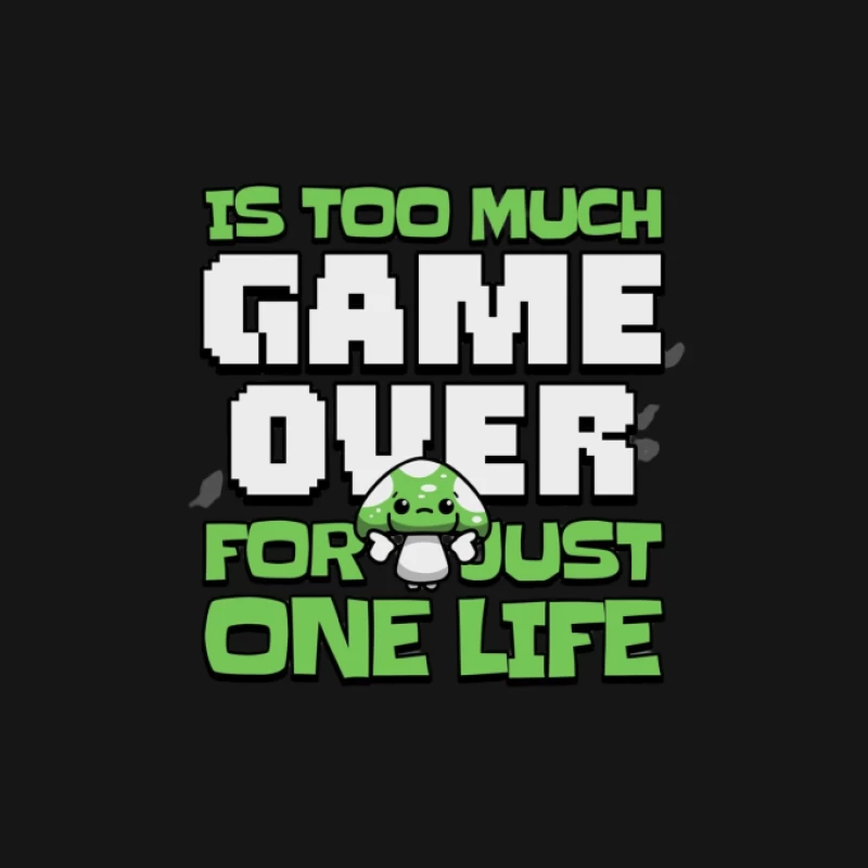 Citation de Jeu avec Champignon Femme T-Shirt