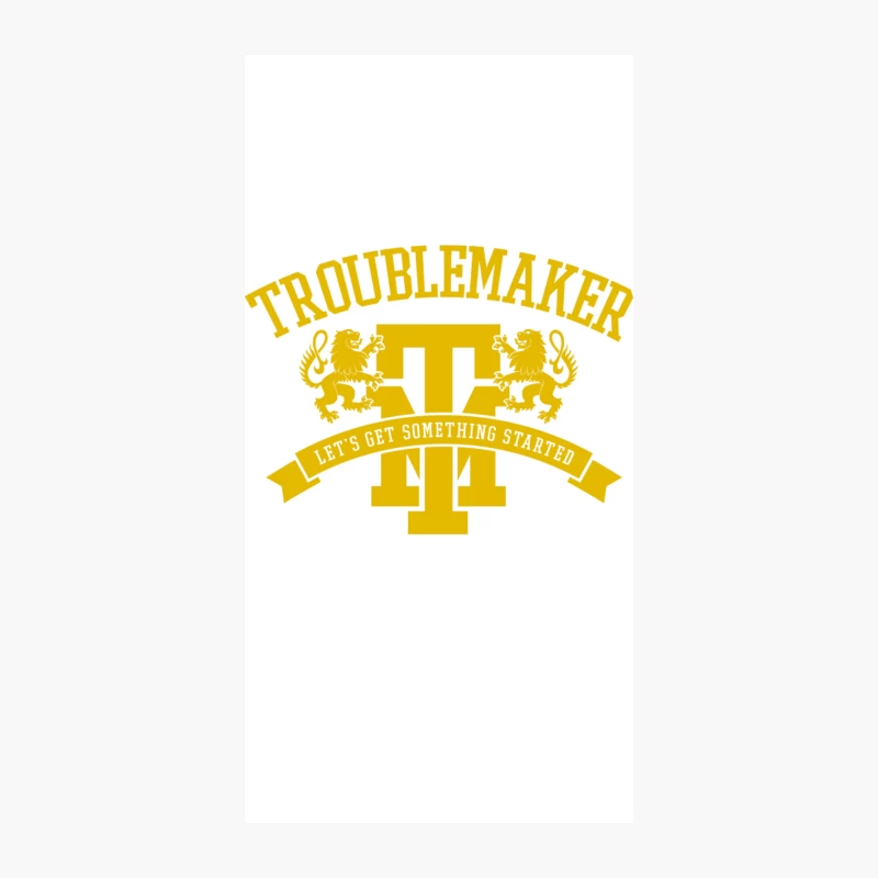 Troublemaker iPhone Case