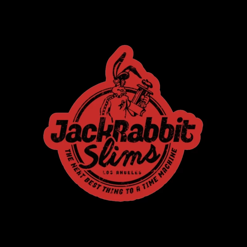 Jack Rabbit Slim's retro Red Pin