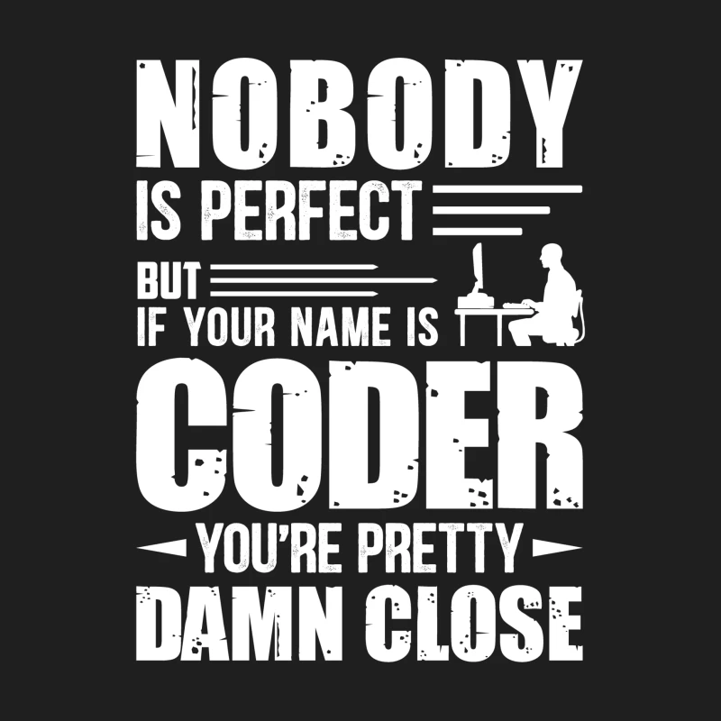Nobody is Perfect - Programmierer Humor Herren Tanktops
