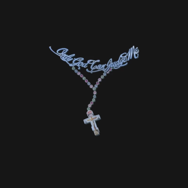 Chapelet avec croix et phrase Femme T-Shirt
