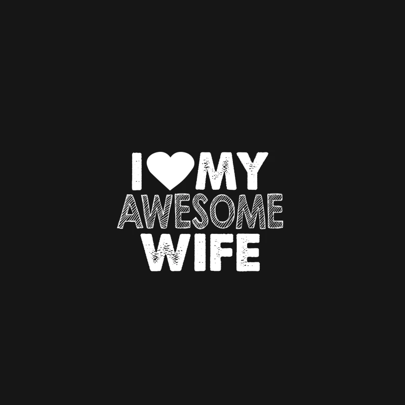 Message d'amour pour une épouse formidable Femme T-Shirt