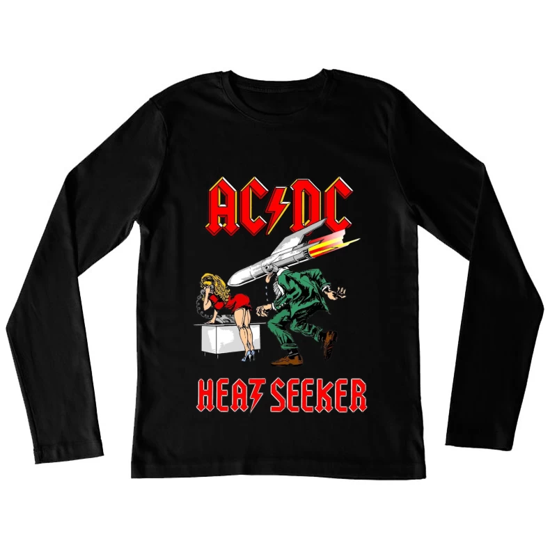 Retro Rock - AC/DC HEATSEEKER Female Long Sleeve T-Shirt