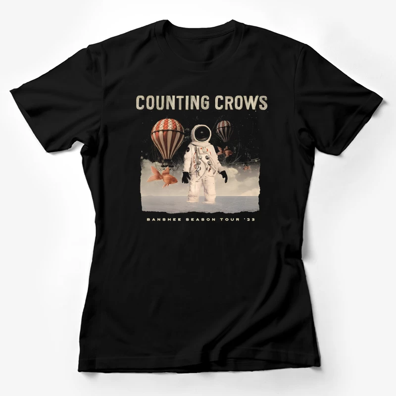 Counting Crows Moon Man Female T-Shirt