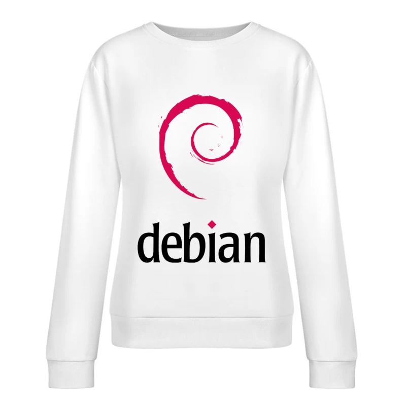 debian merchandise Female Pullover Sweatshirt
