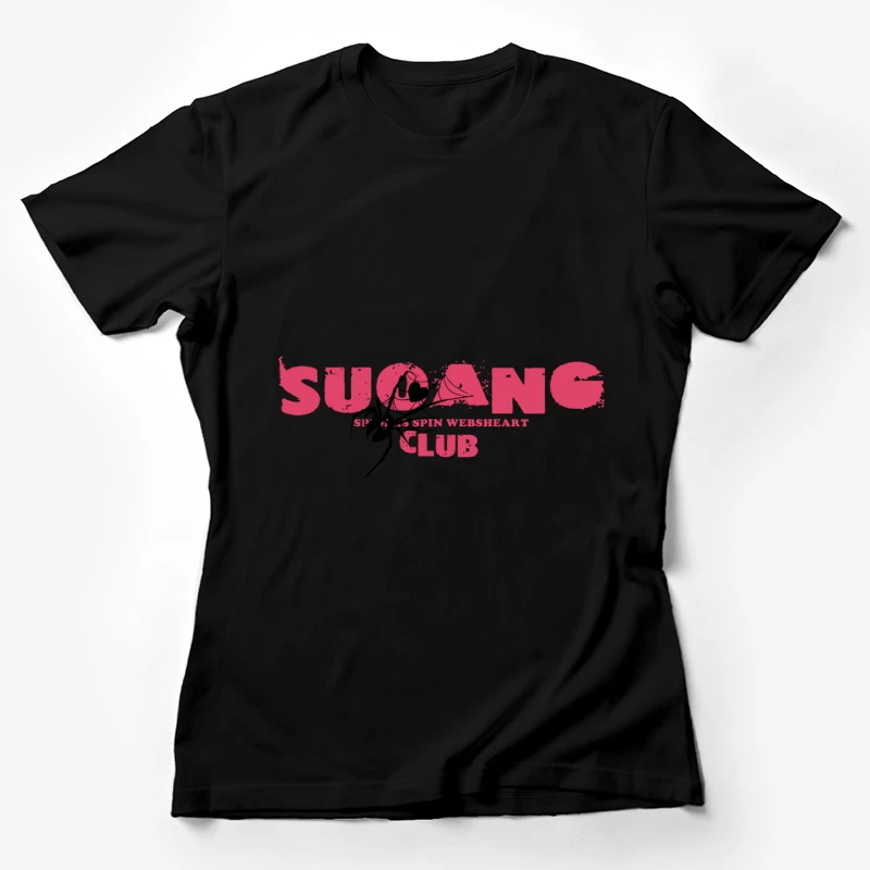 SUCANG Spinnennetz Club Logo Damen T-Shirt