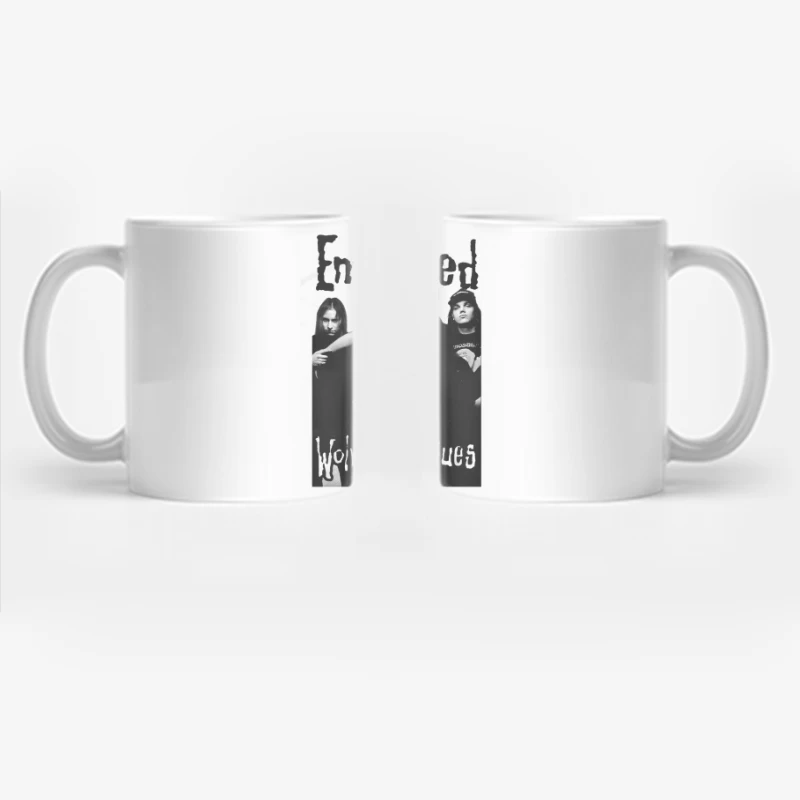 Entombed Wolverine Blues Black White Coffee Mug